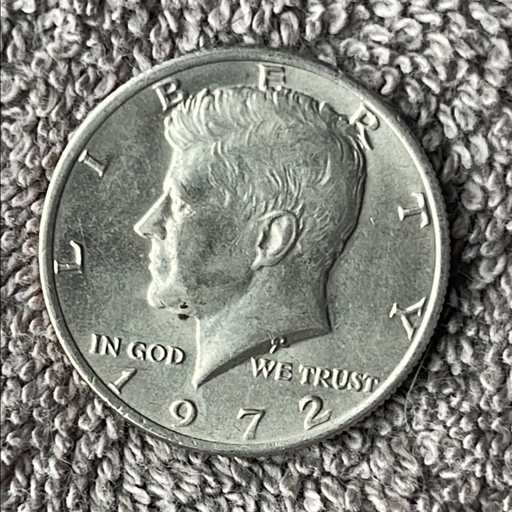 1972 Kennedy Half Dollar Coin